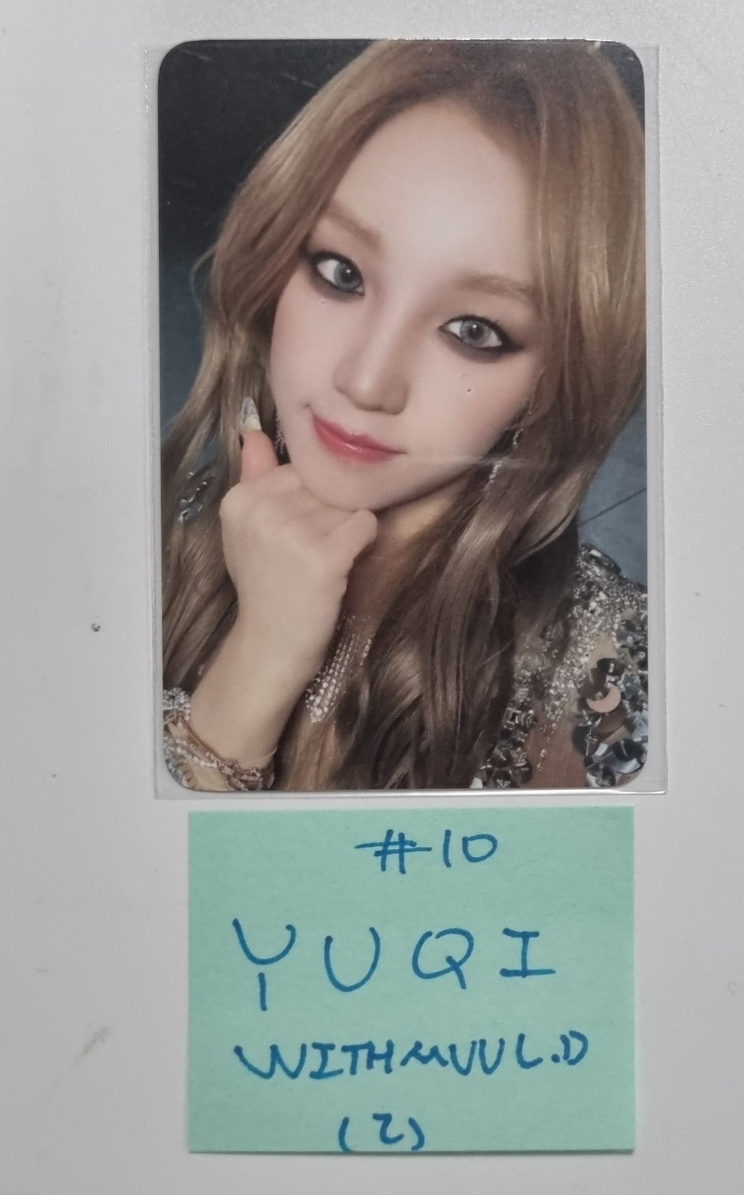 (g) I-DLE "2" 2nd Full Album -  Withmuu Luckydraw Event Photocard [24.3.20] - HALLYUSUPERSTORE