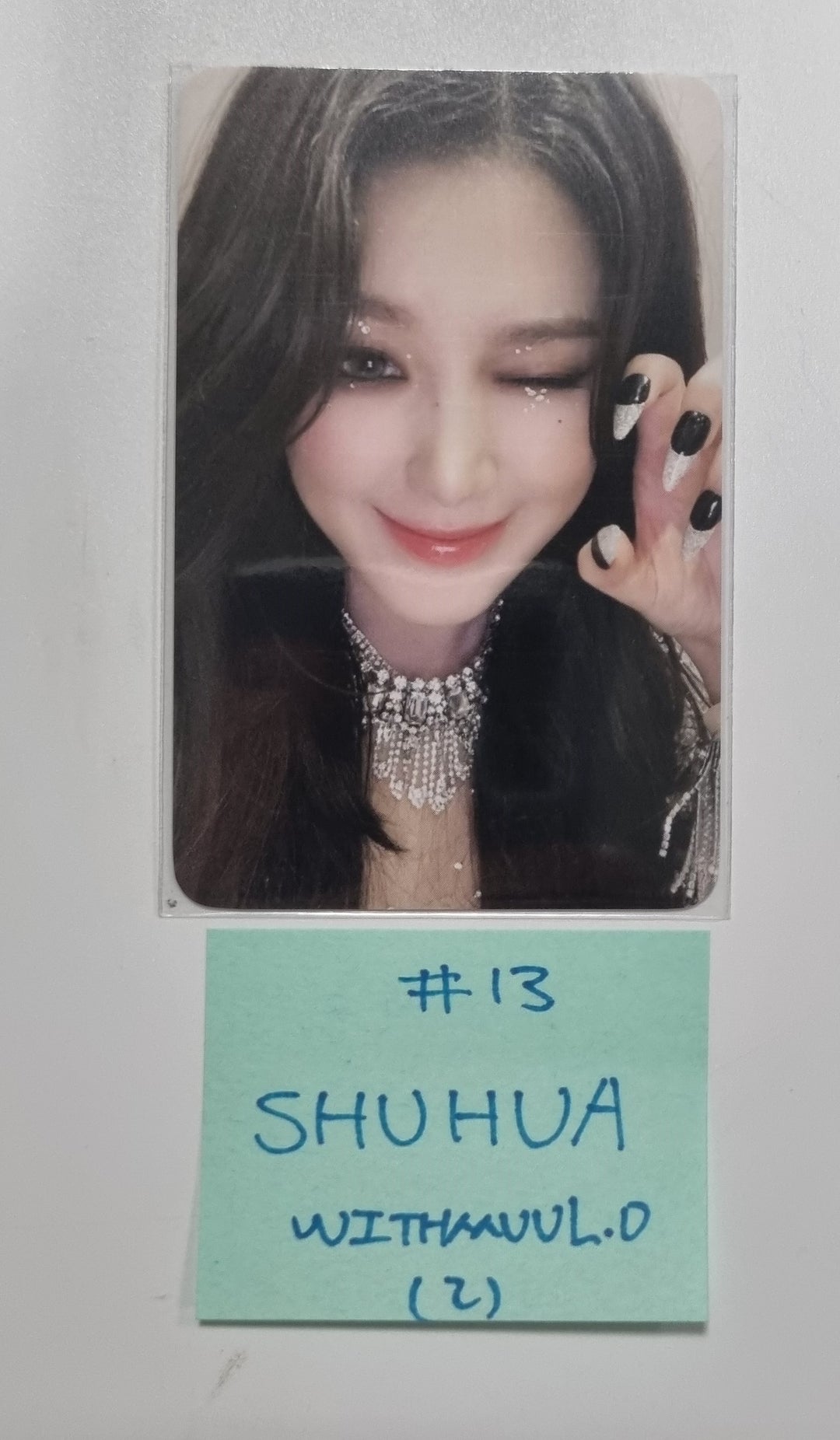 (g) I-DLE "2" 2nd Full Album -  Withmuu Luckydraw Event Photocard [24.3.20] - HALLYUSUPERSTORE