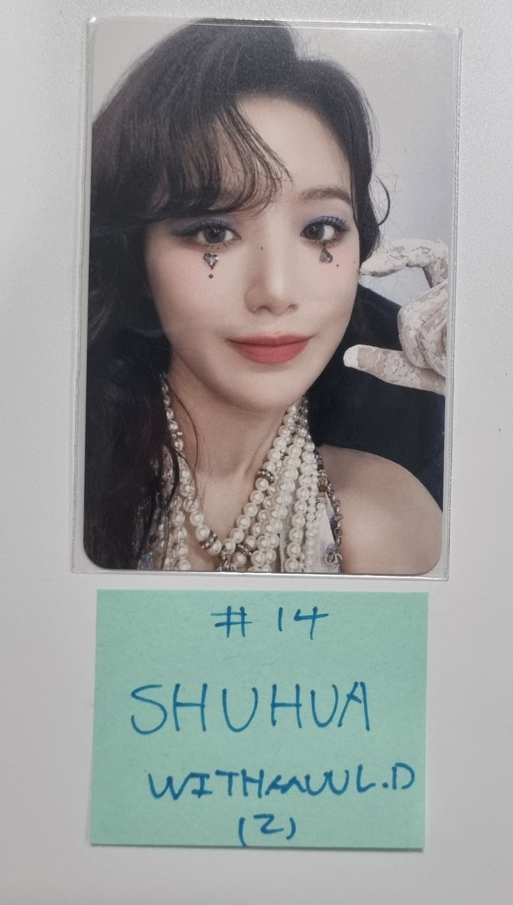(g) I-DLE "2" 2nd Full Album -  Withmuu Luckydraw Event Photocard [24.3.20] - HALLYUSUPERSTORE