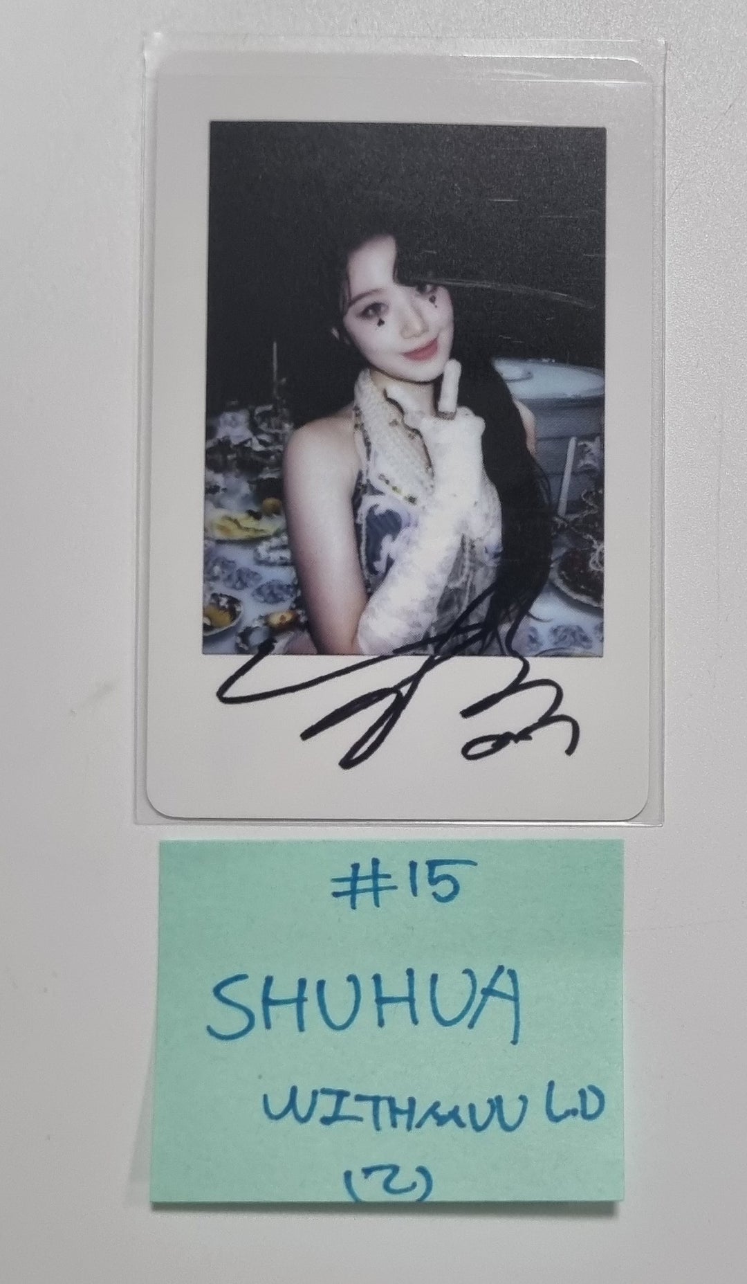 (g) I-DLE "2" 2nd Full Album -  Withmuu Luckydraw Event Photocard [24.3.20] - HALLYUSUPERSTORE
