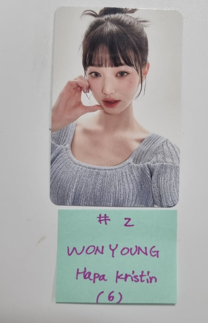 Wonyoung (Of IVE) Hapa X Jang Won Young - Hapa Kristin Event Photocard Ver.5 [24.3.20] - HALLYUSUPERSTORE