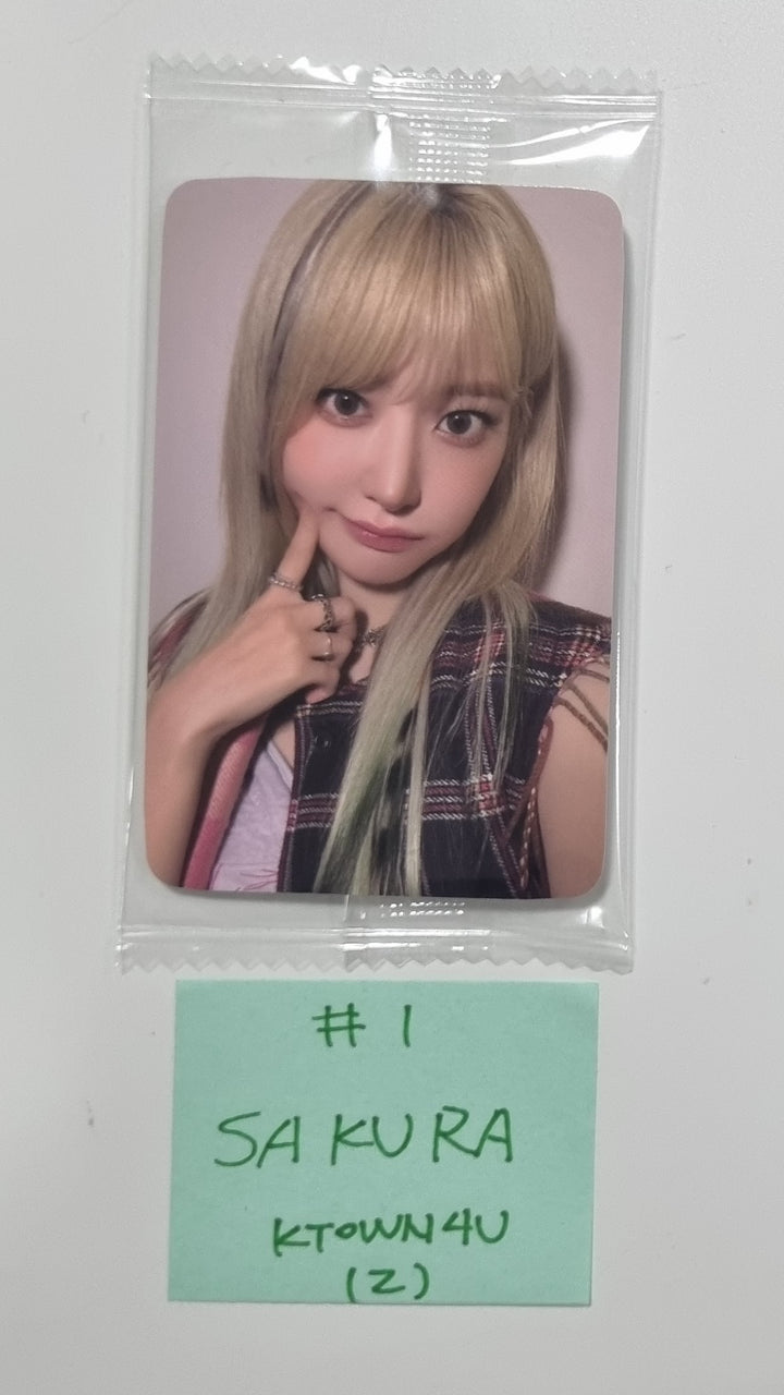 Le Sserafim 3rd Mini "EASY" - Ktown4U Fansign Event Photocard [24.3.20] - HALLYUSUPERSTORE