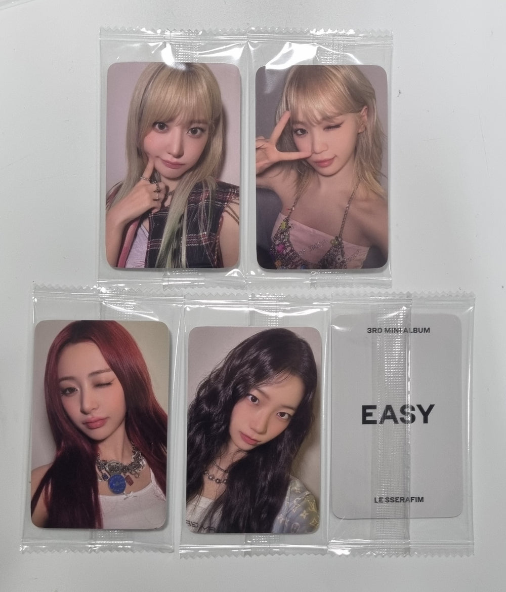 Le Sserafim 3rd Mini "EASY" - Ktown4U Fansign Event Photocard [24.3.20] - HALLYUSUPERSTORE