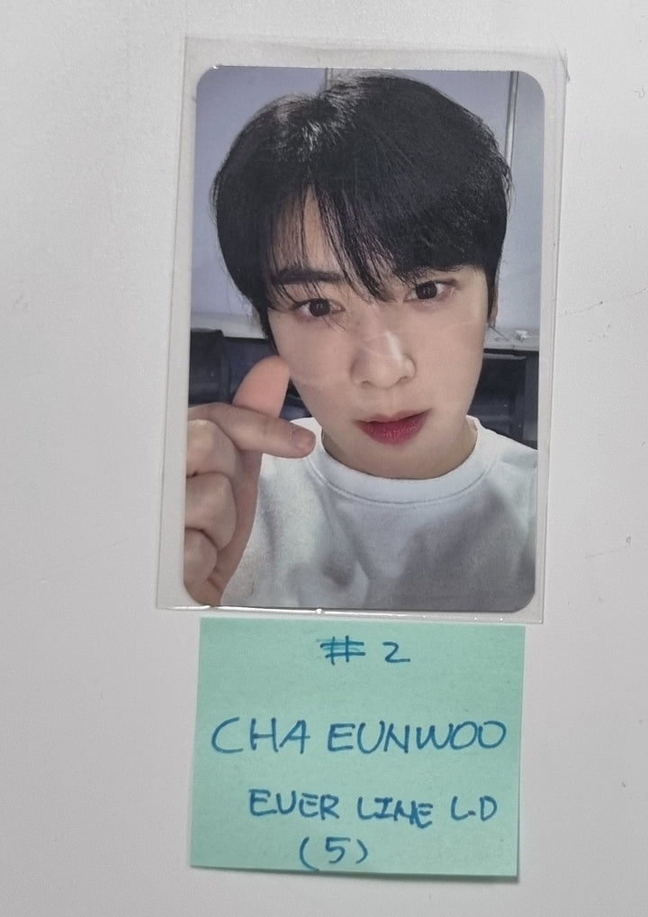 CHA EUN-WOO (Of ASTRO) "ENTITY" - Everline Lucky Draw Event Photocard [24.3.20] - HALLYUSUPERSTORE