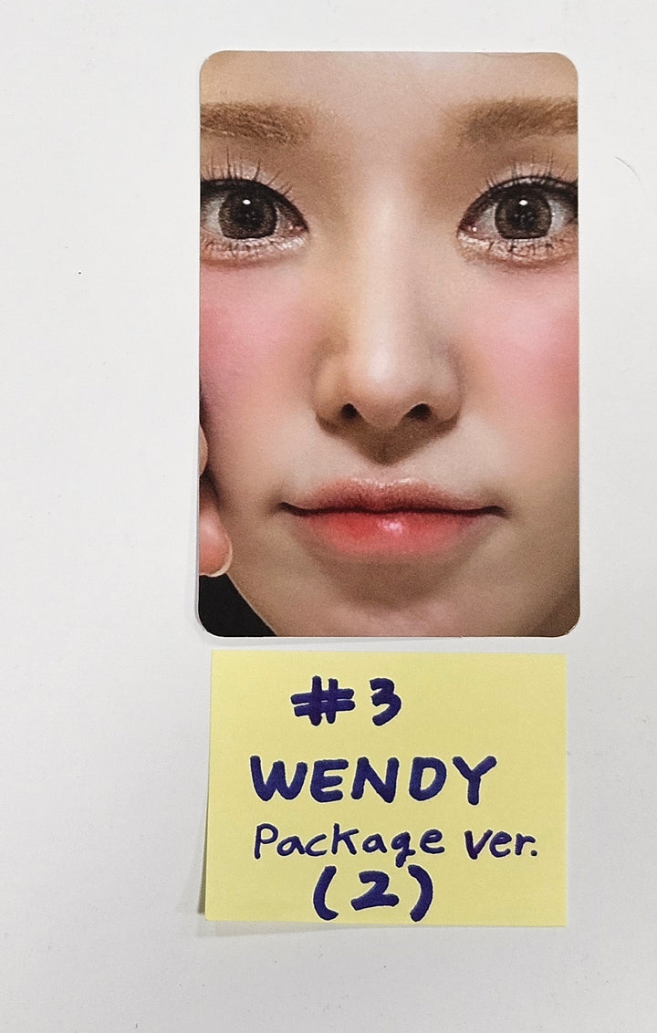Wendy (Of Red Velvet) "Wish You Hell" - Official Photocard [Package Ver.] [24.3.21] - HALLYUSUPERSTORE