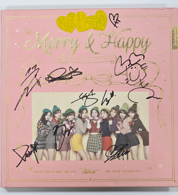 Twice, Nayeon (of Twice) - Hand Autographed(Signed) Promo Album [24.3.25] - HALLYUSUPERSTORE