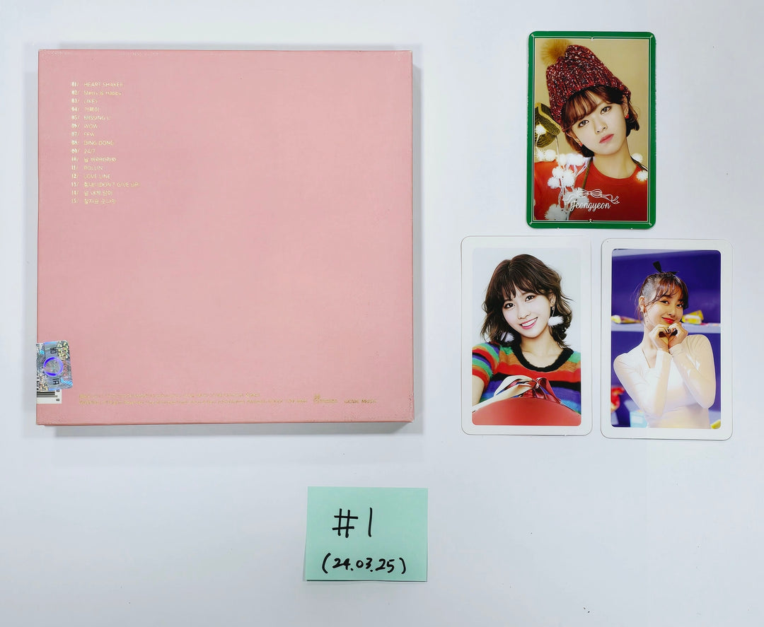 Twice, Nayeon (of Twice) - Hand Autographed(Signed) Promo Album [24.3.25] - HALLYUSUPERSTORE