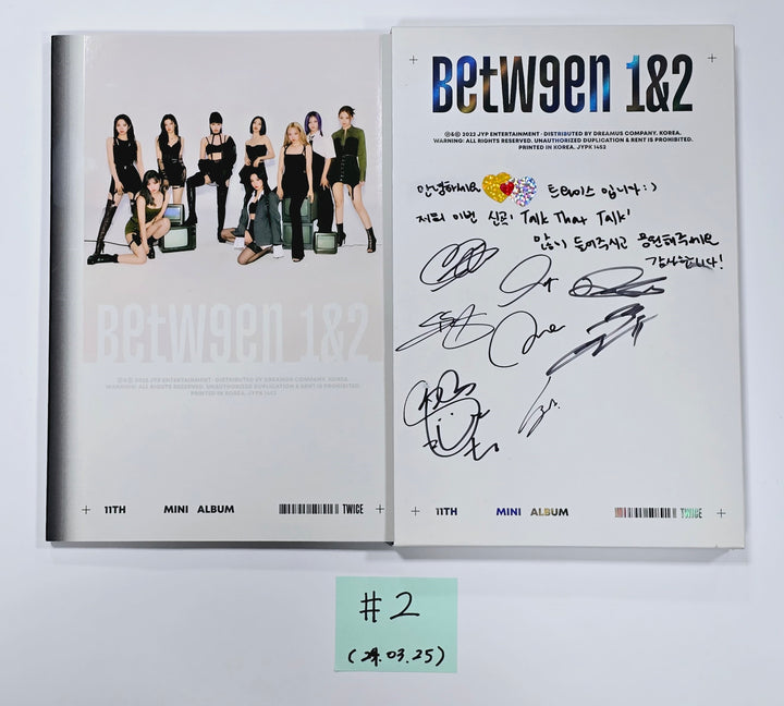 Twice, Nayeon (of Twice) - Hand Autographed(Signed) Promo Album [24.3.25] - HALLYUSUPERSTORE