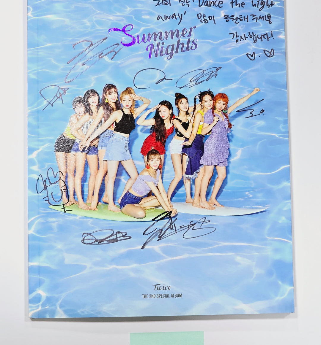 Twice, Nayeon (of Twice) - Hand Autographed(Signed) Promo Album [24.3.25] - HALLYUSUPERSTORE