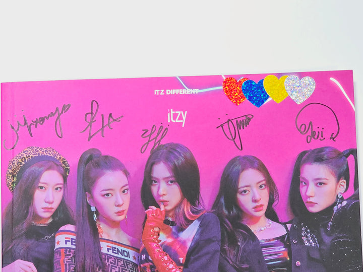 Itzy - Hand Autographed(Signed) Promo Album [24.3.25] - HALLYUSUPERSTORE