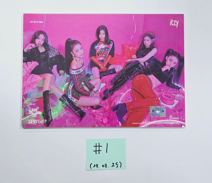 Itzy - Hand Autographed(Signed) Promo Album [24.3.25] - HALLYUSUPERSTORE