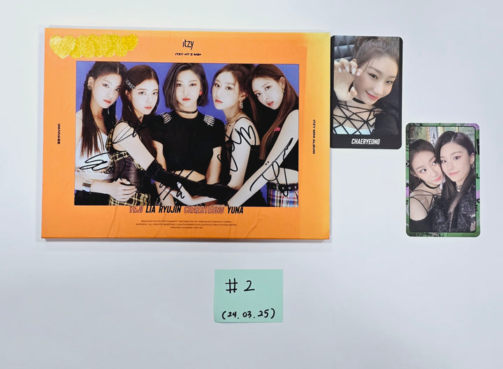 Itzy - Hand Autographed(Signed) Promo Album [24.3.25] - HALLYUSUPERSTORE