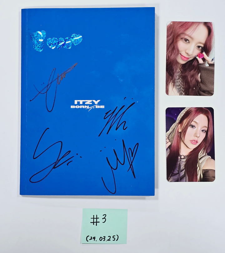 Itzy - Hand Autographed(Signed) Promo Album [24.3.25] - HALLYUSUPERSTORE
