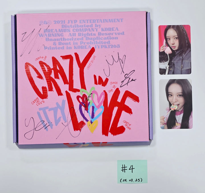 Itzy - Hand Autographed(Signed) Promo Album [24.3.25] - HALLYUSUPERSTORE