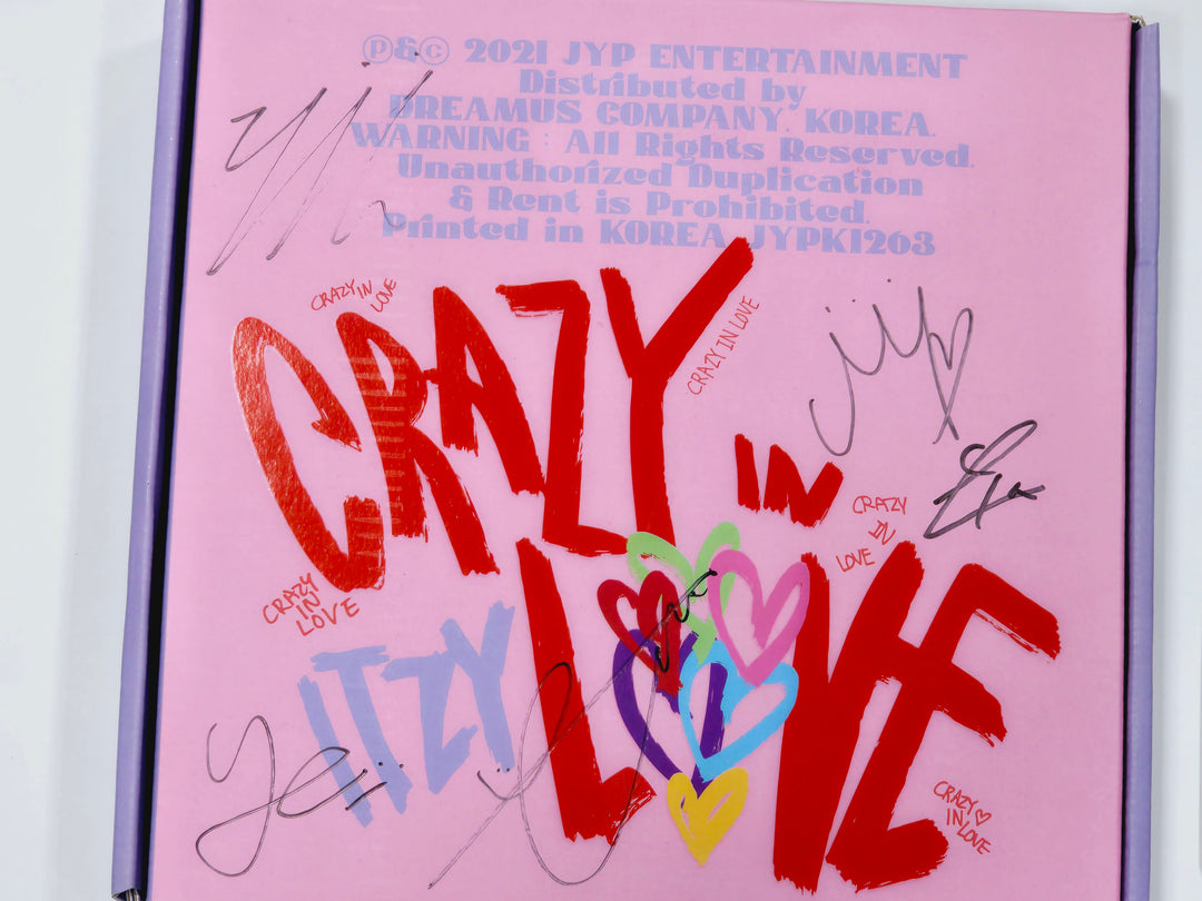 Itzy - Hand Autographed(Signed) Promo Album [24.3.25] - HALLYUSUPERSTORE