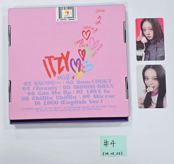 Itzy - Hand Autographed(Signed) Promo Album [24.3.25] - HALLYUSUPERSTORE
