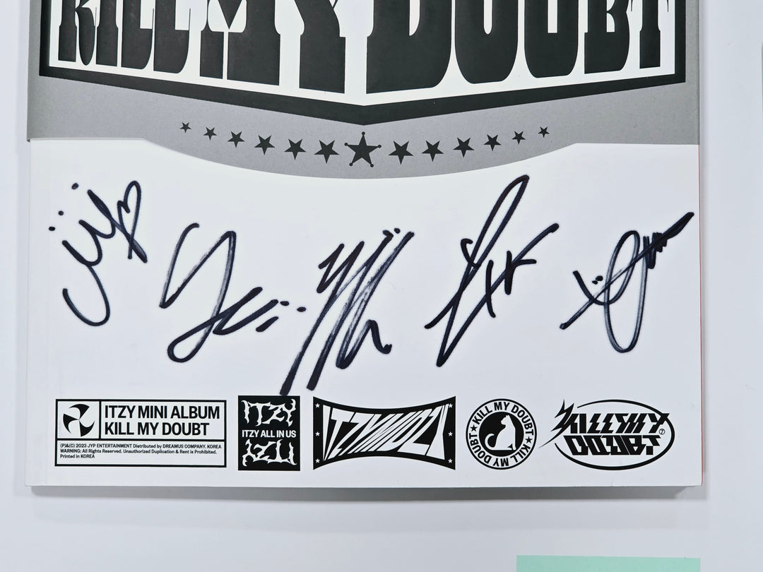 Itzy - Hand Autographed(Signed) Promo Album [24.3.25] - HALLYUSUPERSTORE