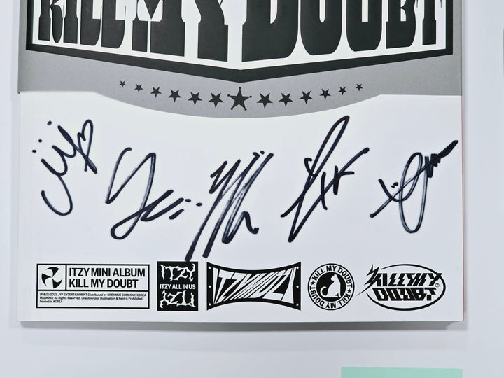 Itzy - Hand Autographed(Signed) Promo Album [24.3.25] - HALLYUSUPERSTORE