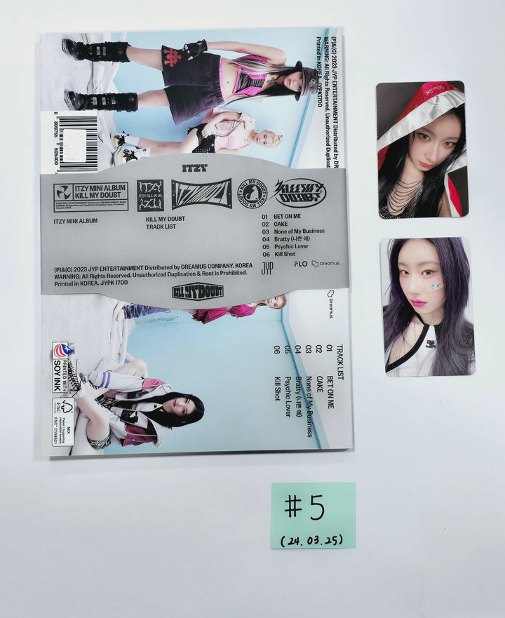 Itzy - Hand Autographed(Signed) Promo Album [24.3.25] - HALLYUSUPERSTORE