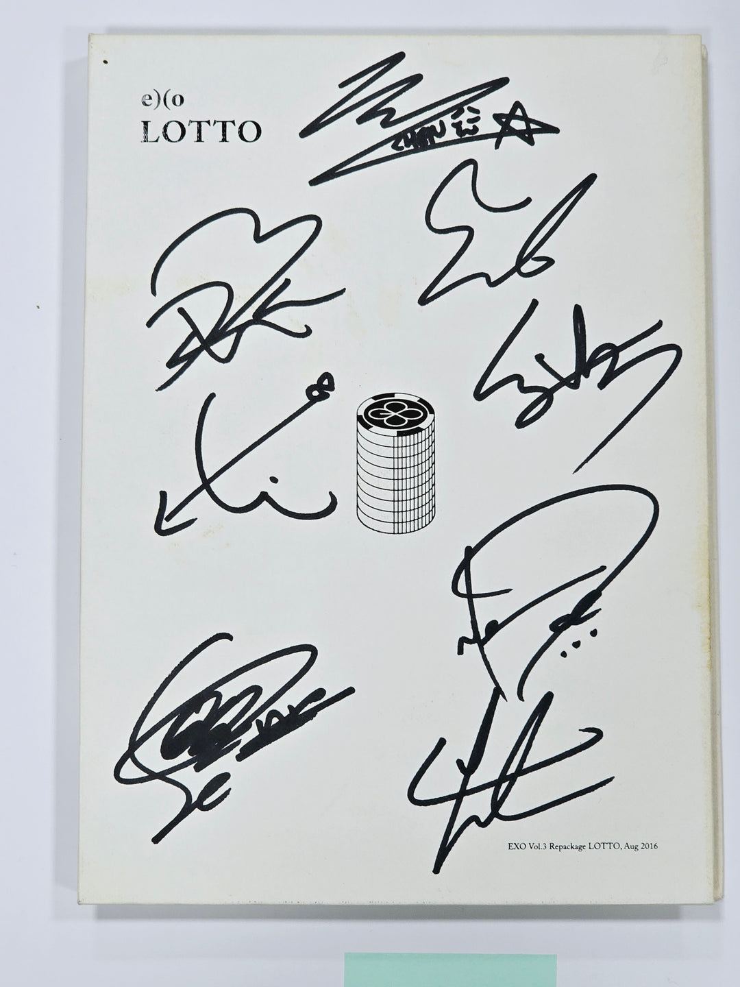 Exo, Kai (of Exo) - Hand Autographed(Signed) Promo Album [24.3.25] - HALLYUSUPERSTORE
