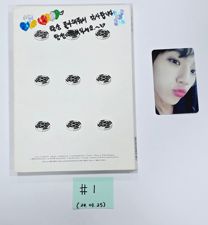 Exo, Kai (of Exo) - Hand Autographed(Signed) Promo Album [24.3.25] - HALLYUSUPERSTORE