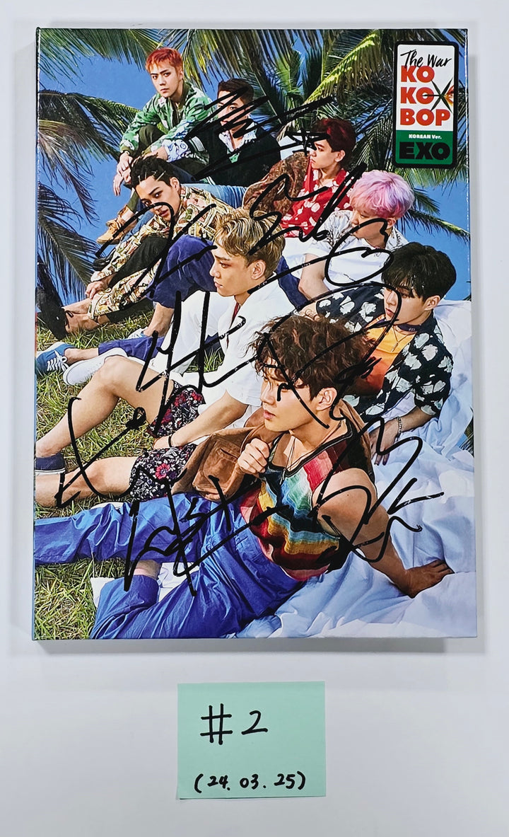 Exo, Kai (of Exo) - Hand Autographed(Signed) Promo Album [24.3.25] - HALLYUSUPERSTORE