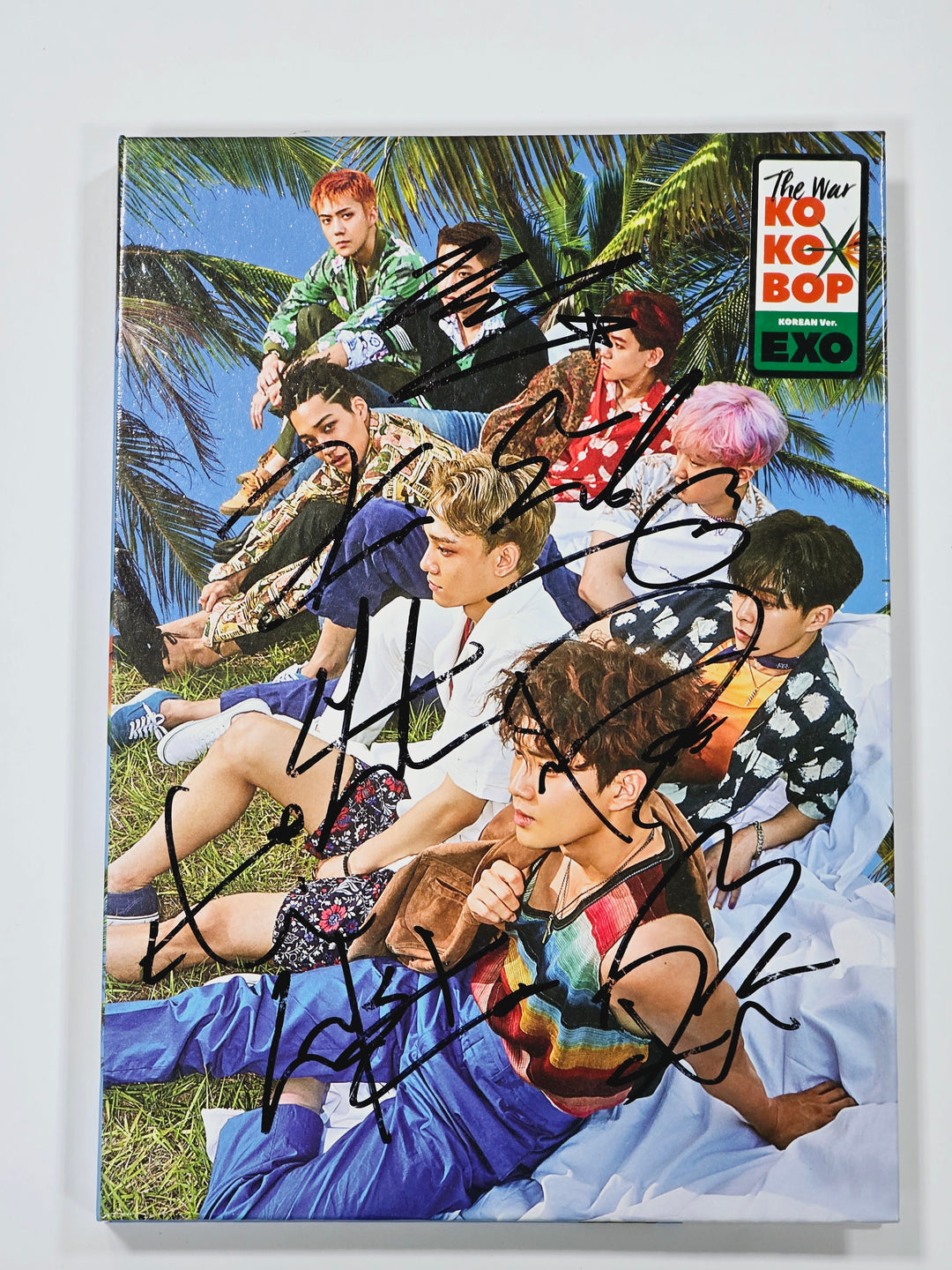 Exo, Kai (of Exo) - Hand Autographed(Signed) Promo Album [24.3.25] - HALLYUSUPERSTORE