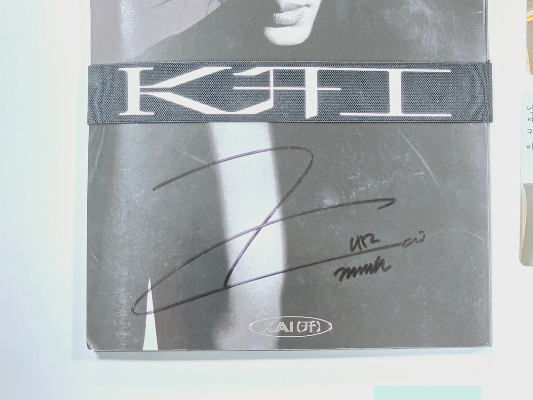 Exo, Kai (of Exo) - Hand Autographed(Signed) Promo Album [24.3.25] - HALLYUSUPERSTORE