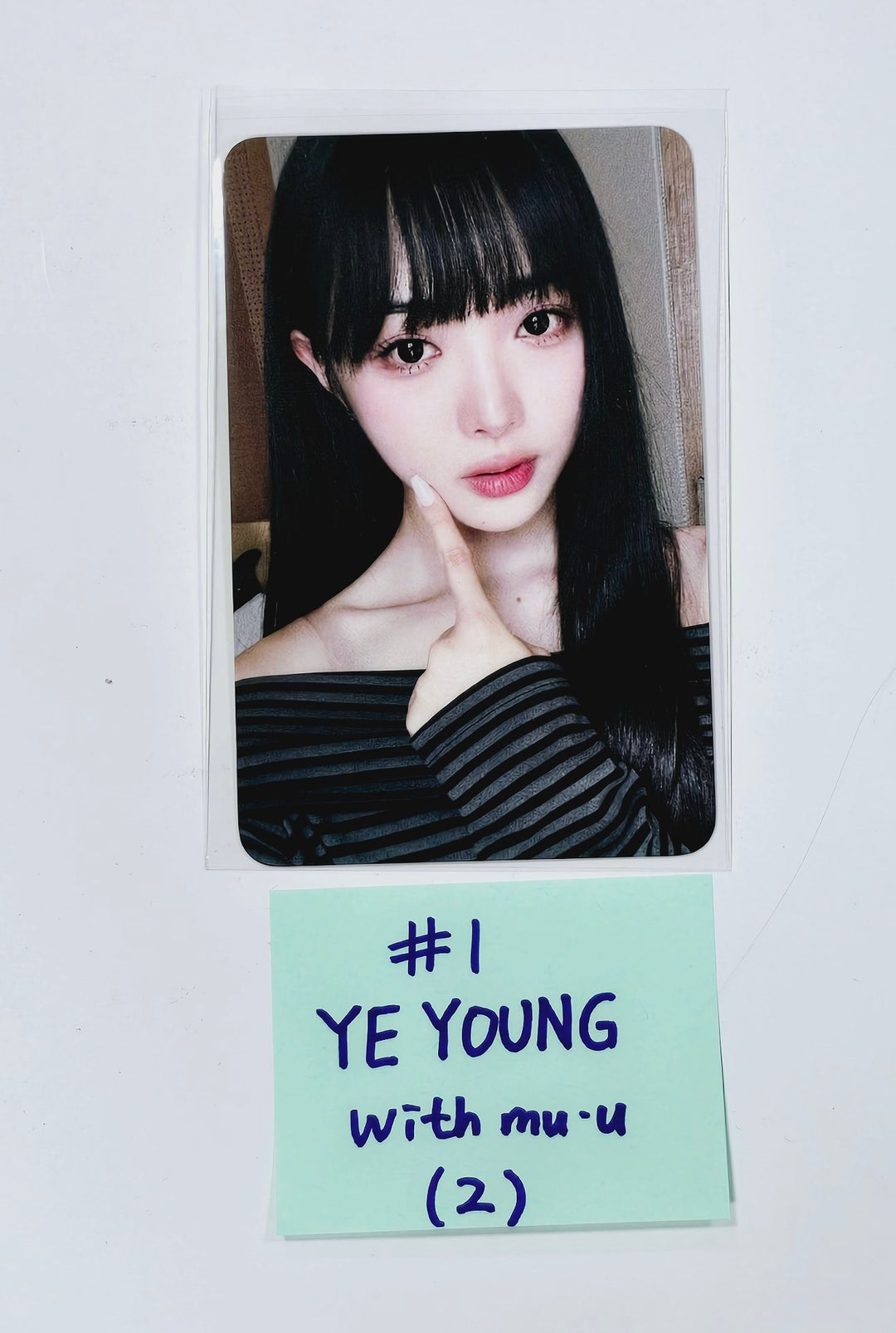 Geenius PHOTOBOOK - Withmuu Fansign Event Photocard [24.3.25] - HALLYUSUPERSTORE