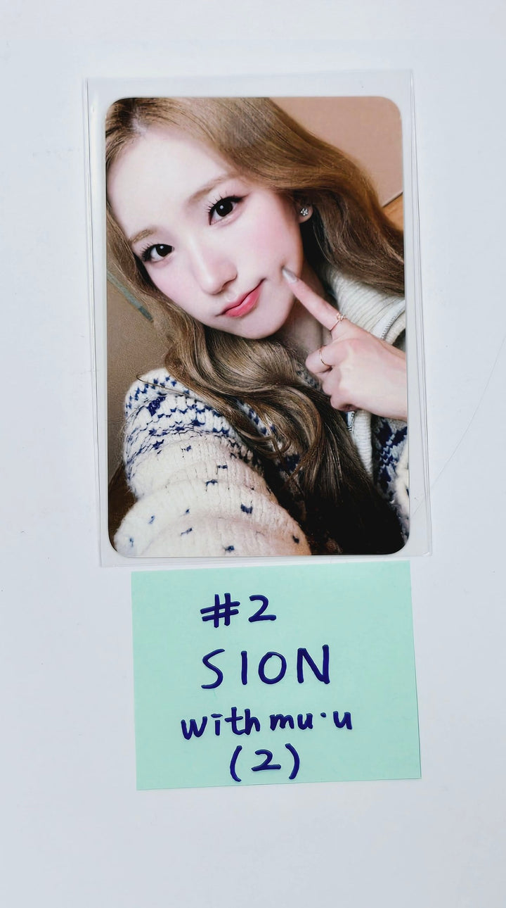 Geenius PHOTOBOOK - Withmuu Fansign Event Photocard [24.3.25] - HALLYUSUPERSTORE