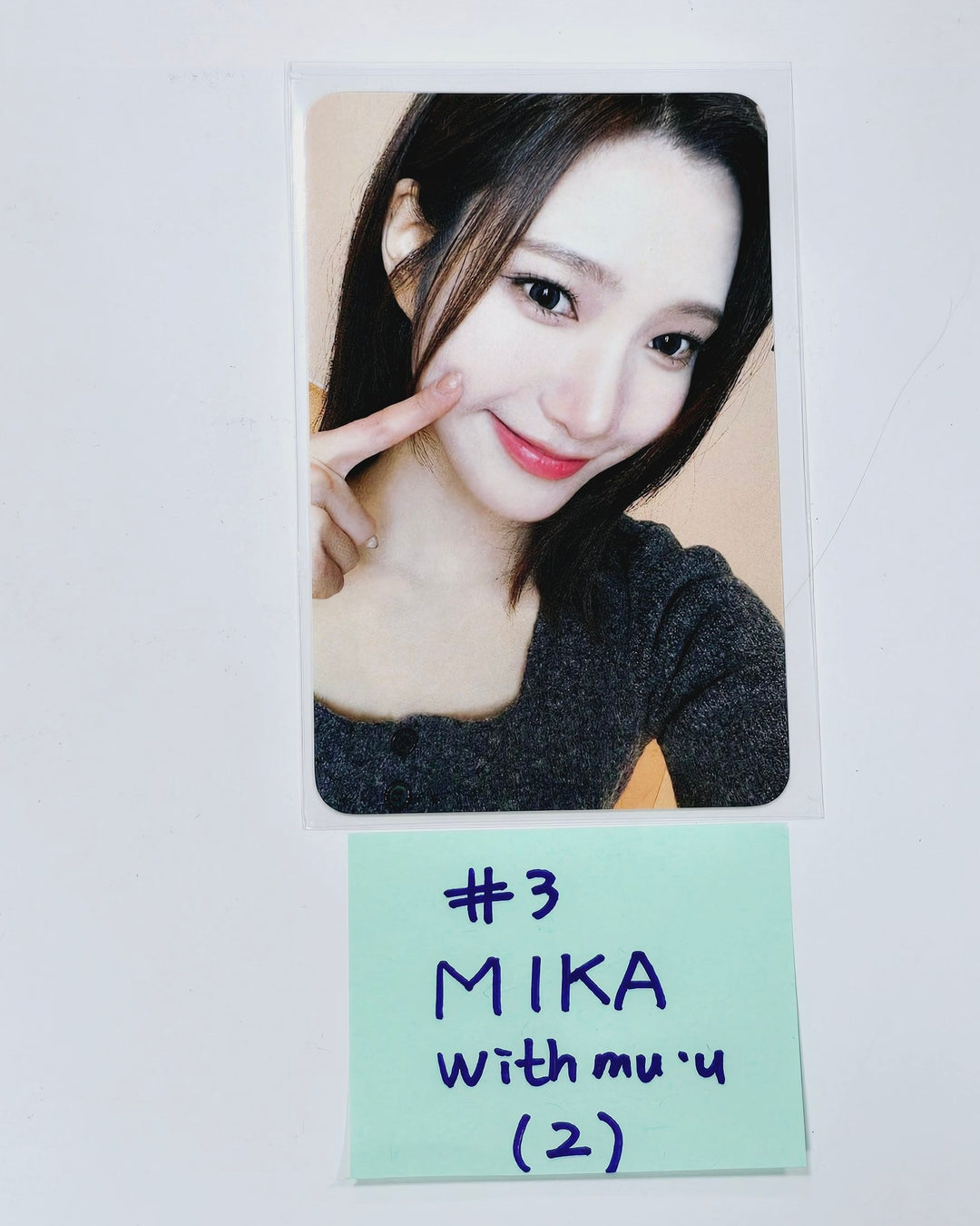 Geenius PHOTOBOOK - Withmuu Fansign Event Photocard [24.3.25] - HALLYUSUPERSTORE