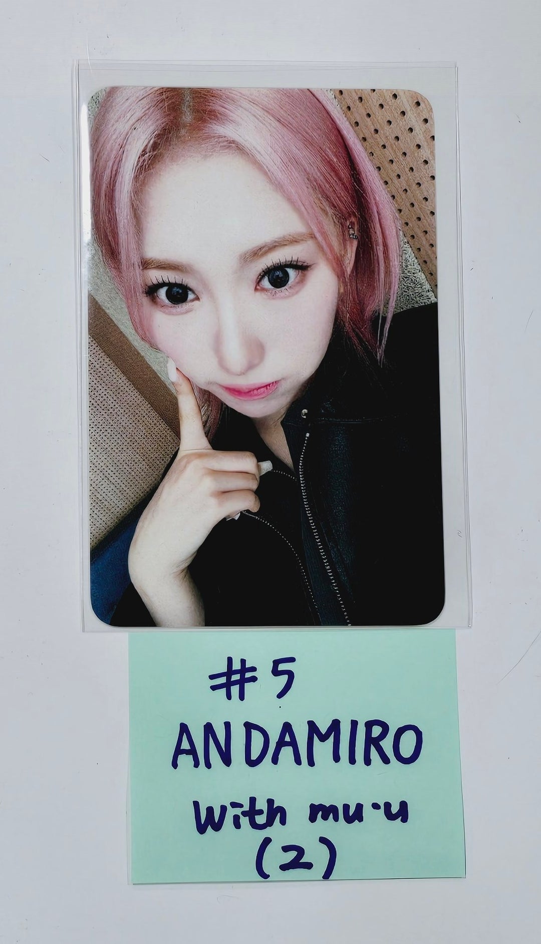 Geenius PHOTOBOOK - Withmuu Fansign Event Photocard [24.3.25] - HALLYUSUPERSTORE