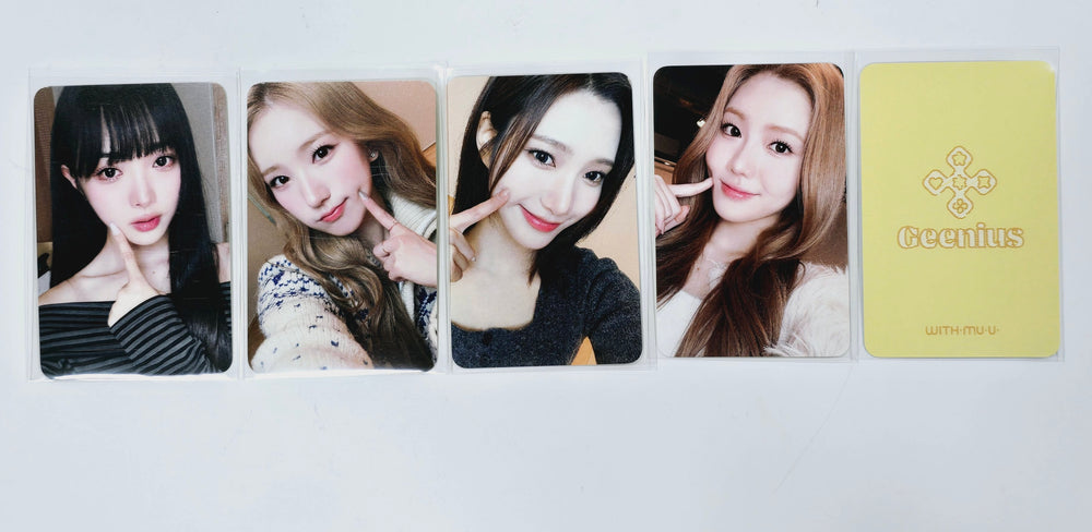 Geenius PHOTOBOOK - Withmuu Fansign Event Photocard [24.3.25] - HALLYUSUPERSTORE
