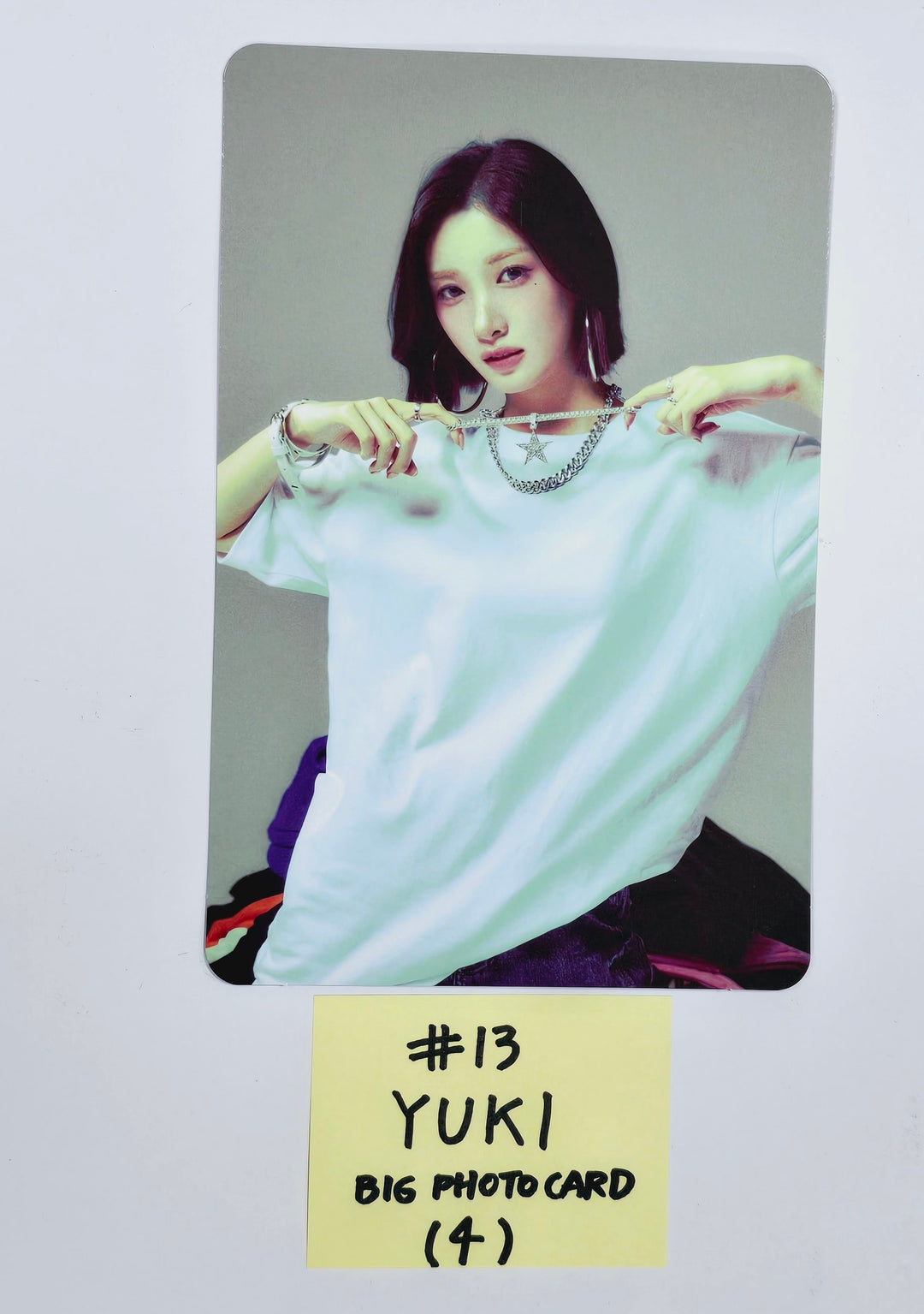 PURPLE KISS "BXX" - Official Photocard, Big Photocard [24.3.25] - HALLYUSUPERSTORE