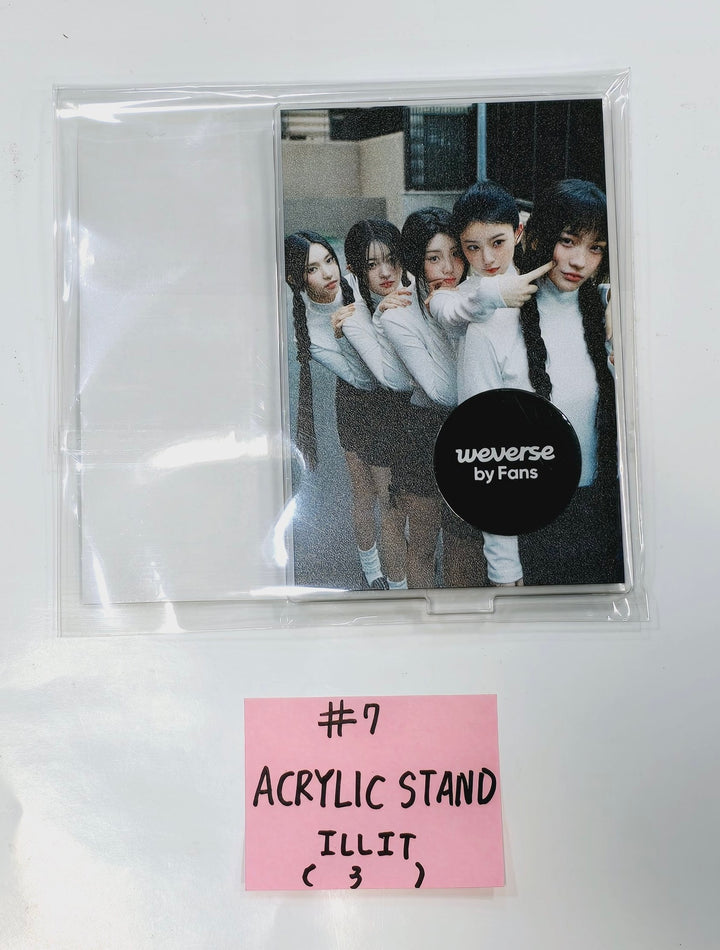 ILLIT "SUPER REAL ME" - Offline Pop-Up Store MD (Acrylic Stand, Photo Deco Set, Reusable Cup, Zip-Up Hoodie) [24.3.26] - HALLYUSUPERSTORE