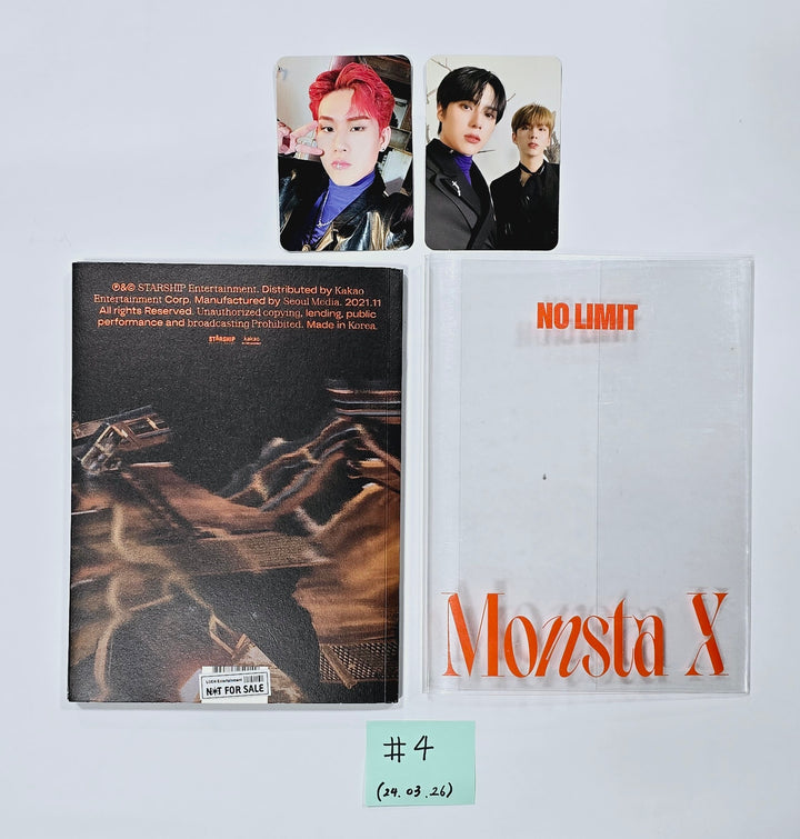 MONSTA X - Hand Autographed(Signed) Promo Album [24.3.26] - HALLYUSUPERSTORE