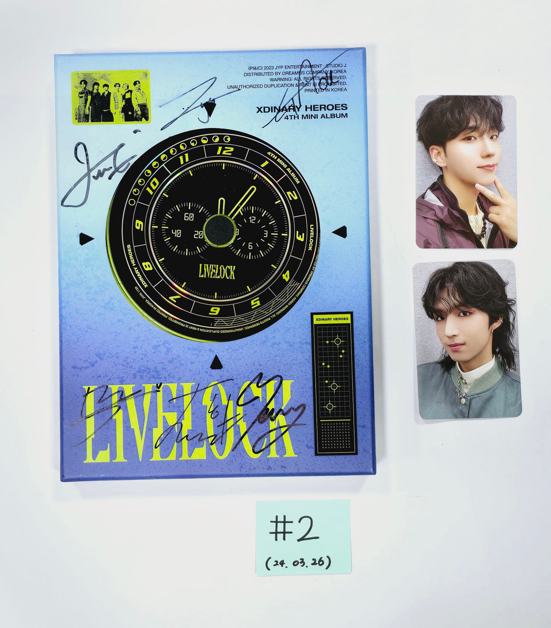 Xdinary Heroes - Hand Autographed(Signed) Promo Album [24.3.26] - HALLYUSUPERSTORE