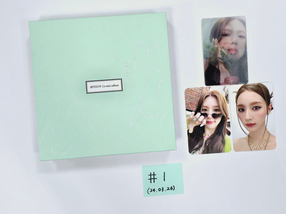 (G) I-DLE - Hand Autographed(Signed) Promo Album [24.3.26] (Restocked 3/27) - HALLYUSUPERSTORE