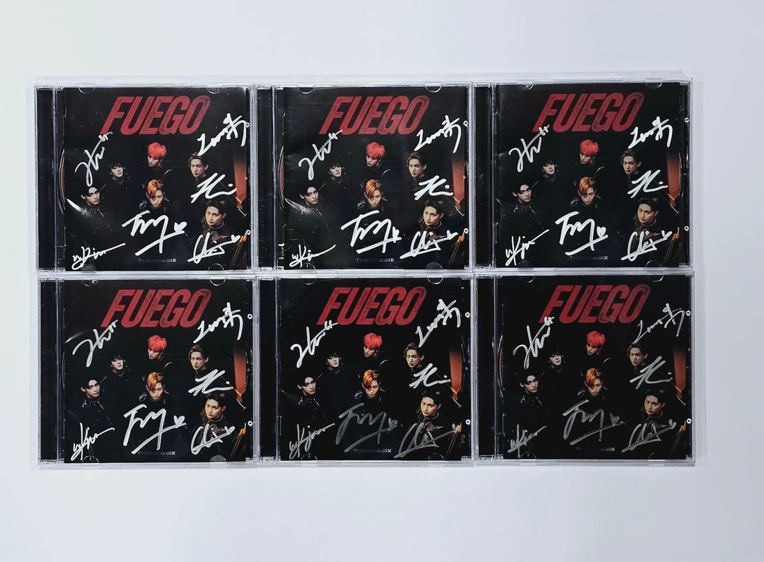 TNX (The New Six) "Fuego" Digital Single Album - Hand Autographed(Signed) Promo Album [24.3.27] - HALLYUSUPERSTORE