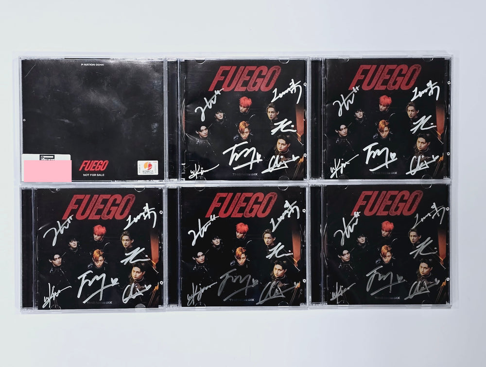 TNX (The New Six) "Fuego" Digital Single Album - Hand Autographed(Signed) Promo Album [24.3.27] - HALLYUSUPERSTORE