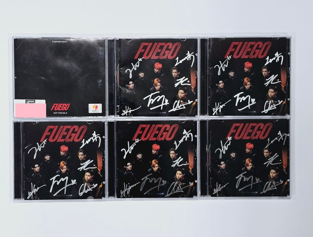 TNX (The New Six) "Fuego" Digital Single Album - Hand Autographed(Signed) Promo Album [24.3.27] - HALLYUSUPERSTORE