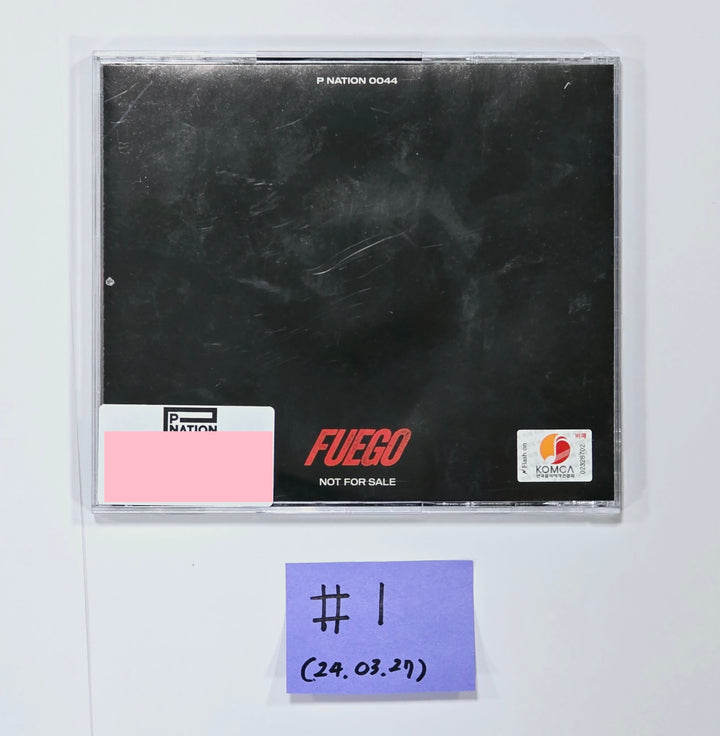 TNX (The New Six) "Fuego" Digital Single Album - Hand Autographed(Signed) Promo Album [24.3.27] - HALLYUSUPERSTORE