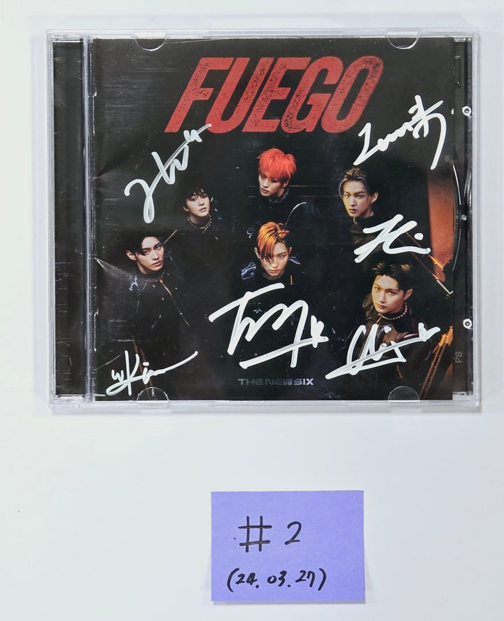 TNX (The New Six) "Fuego" Digital Single Album - Hand Autographed(Signed) Promo Album [24.3.27] - HALLYUSUPERSTORE