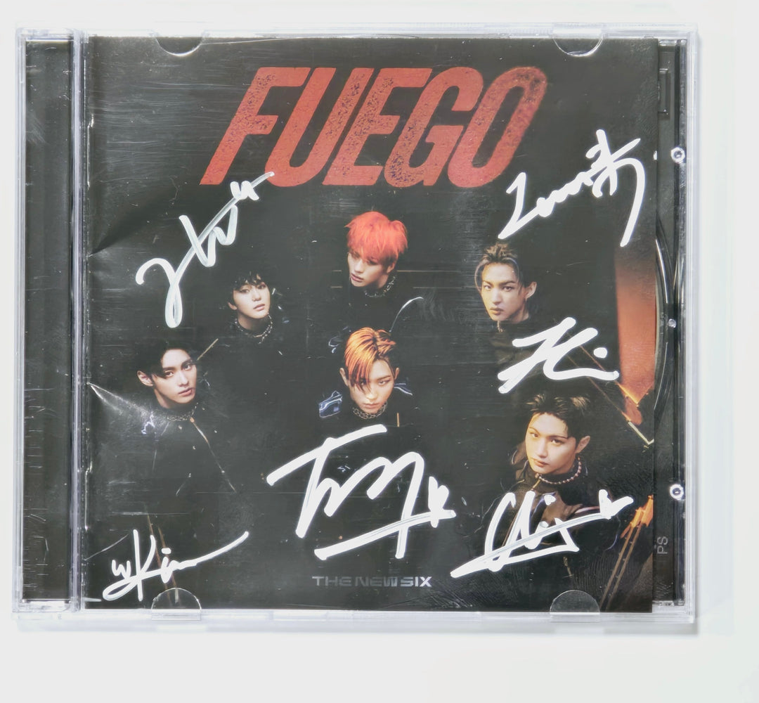 TNX (The New Six) "Fuego" Digital Single Album - Hand Autographed(Signed) Promo Album [24.3.27] - HALLYUSUPERSTORE