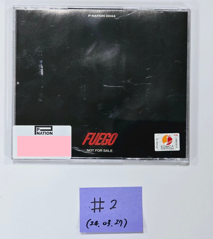 TNX (The New Six) "Fuego" Digital Single Album - Hand Autographed(Signed) Promo Album [24.3.27] - HALLYUSUPERSTORE