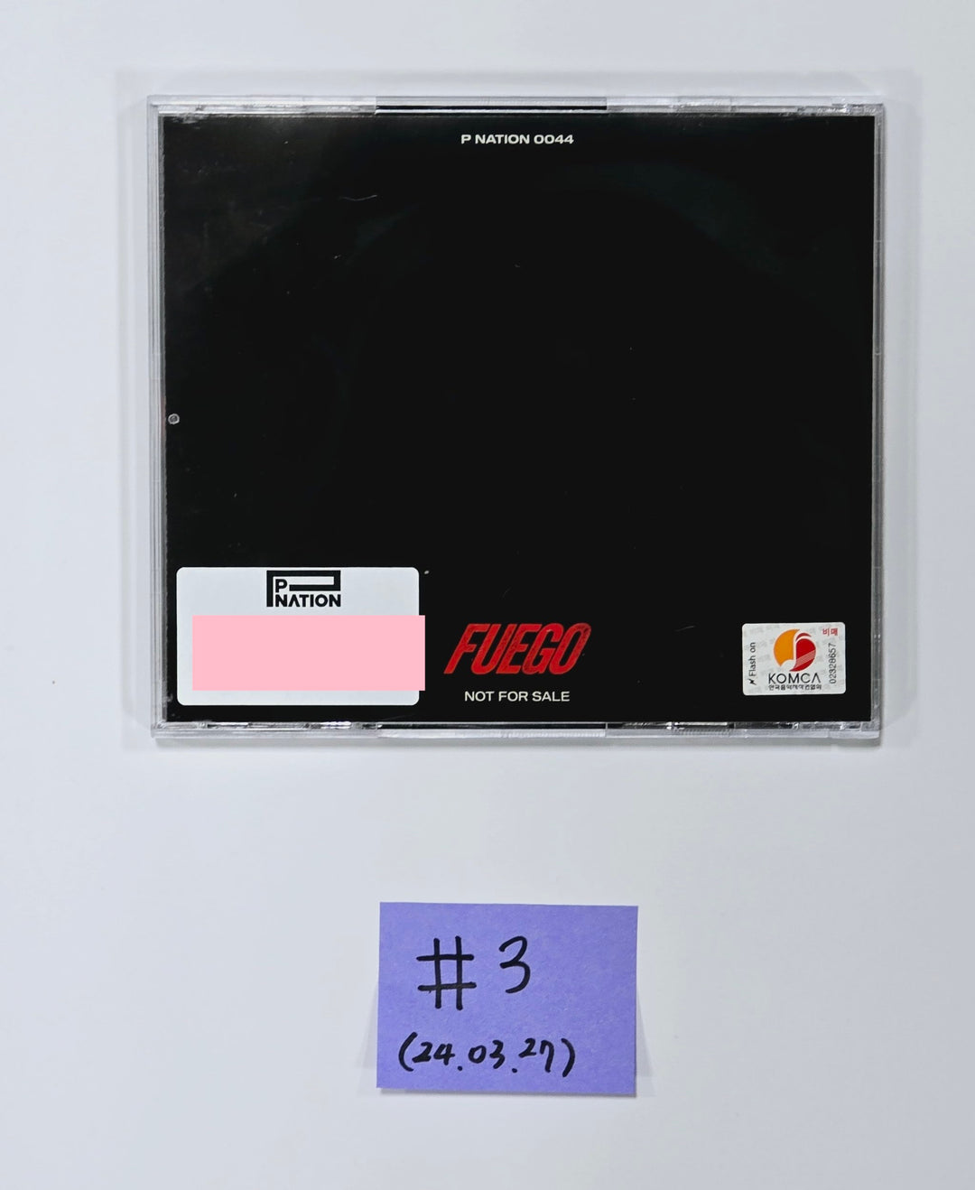 TNX (The New Six) "Fuego" Digital Single Album - Hand Autographed(Signed) Promo Album [24.3.27] - HALLYUSUPERSTORE