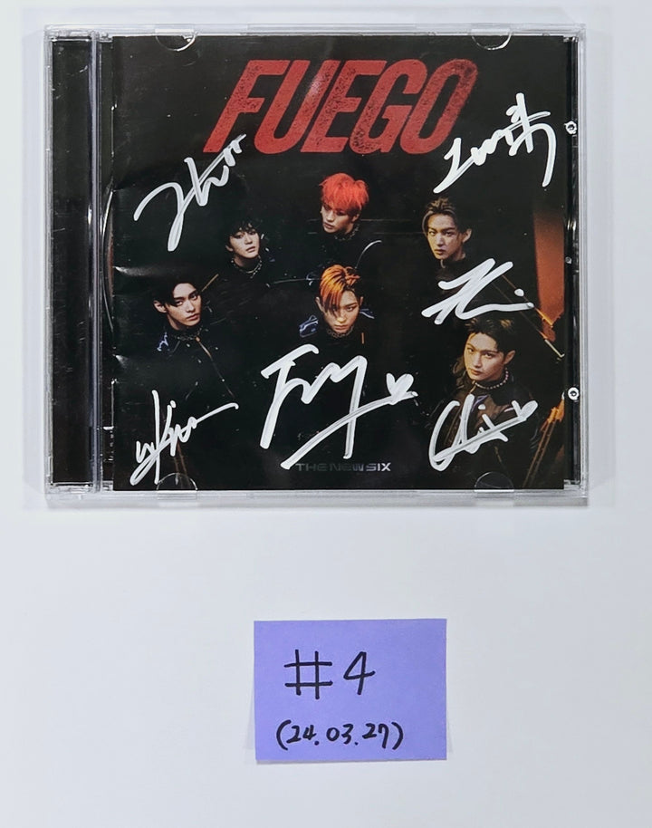 TNX (The New Six) "Fuego" Digital Single Album - Hand Autographed(Signed) Promo Album [24.3.27] - HALLYUSUPERSTORE