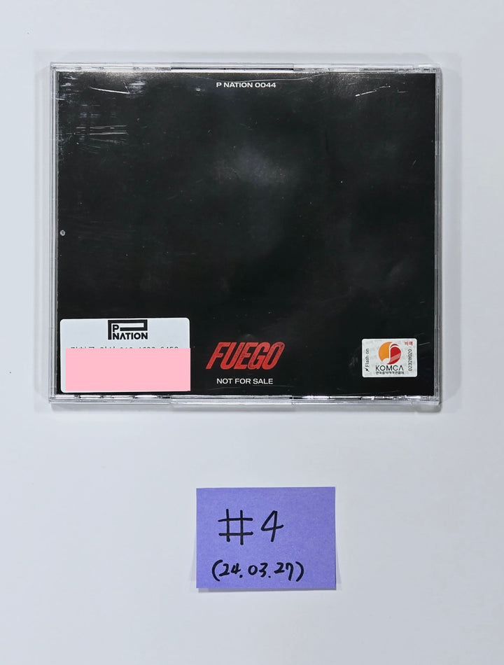TNX (The New Six) "Fuego" Digital Single Album - Hand Autographed(Signed) Promo Album [24.3.27] - HALLYUSUPERSTORE