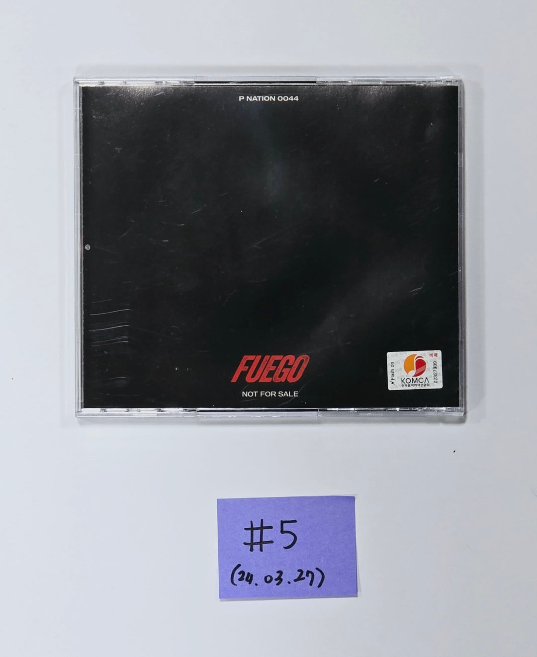 TNX (The New Six) "Fuego" Digital Single Album - Hand Autographed(Signed) Promo Album [24.3.27] - HALLYUSUPERSTORE
