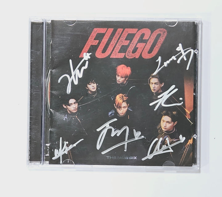 TNX (The New Six) "Fuego" Digital Single Album - Hand Autographed(Signed) Promo Album [24.3.27] - HALLYUSUPERSTORE